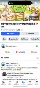2.800 üyelik facebook grubum uygun fiyatlı