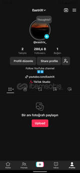 280.6K Tiktok Hesabı 
