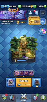 ⭐️ 2813 Kupa ⭐️ 57 Kart ⭐️ 1 Evrim ⭐️