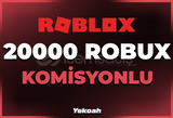 ☀️ (28571) - 20000 Robux - Komisyon Bizden ☀️