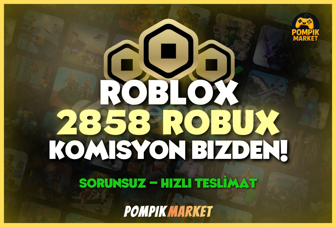 ⭐(2858) 2000 ROBUX KOMİSYON BİZDEN⭐ ⭐(2858) 2000 ROBUX KOMİSYON BİZDEN⭐
