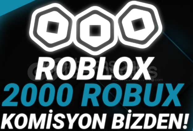 ⭐(2858) 2000 Robux KOMİSYON BİZDEN ⭐ ⭐(2858) 2000 Robux KOMİSYON BİZDEN ⭐