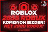 ⭐[2858] 2000 ROBUX KOMİSYON BİZDEN⭐