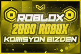 ⭐[2858] 2000 ROBUX KOMİSYON BİZDEN⭐
