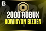 [2858] 2000 Robux Komisyon Bizden