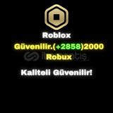 ⭐ (2858)2000 Robux + KOMİSYON BİZDEN ⭐