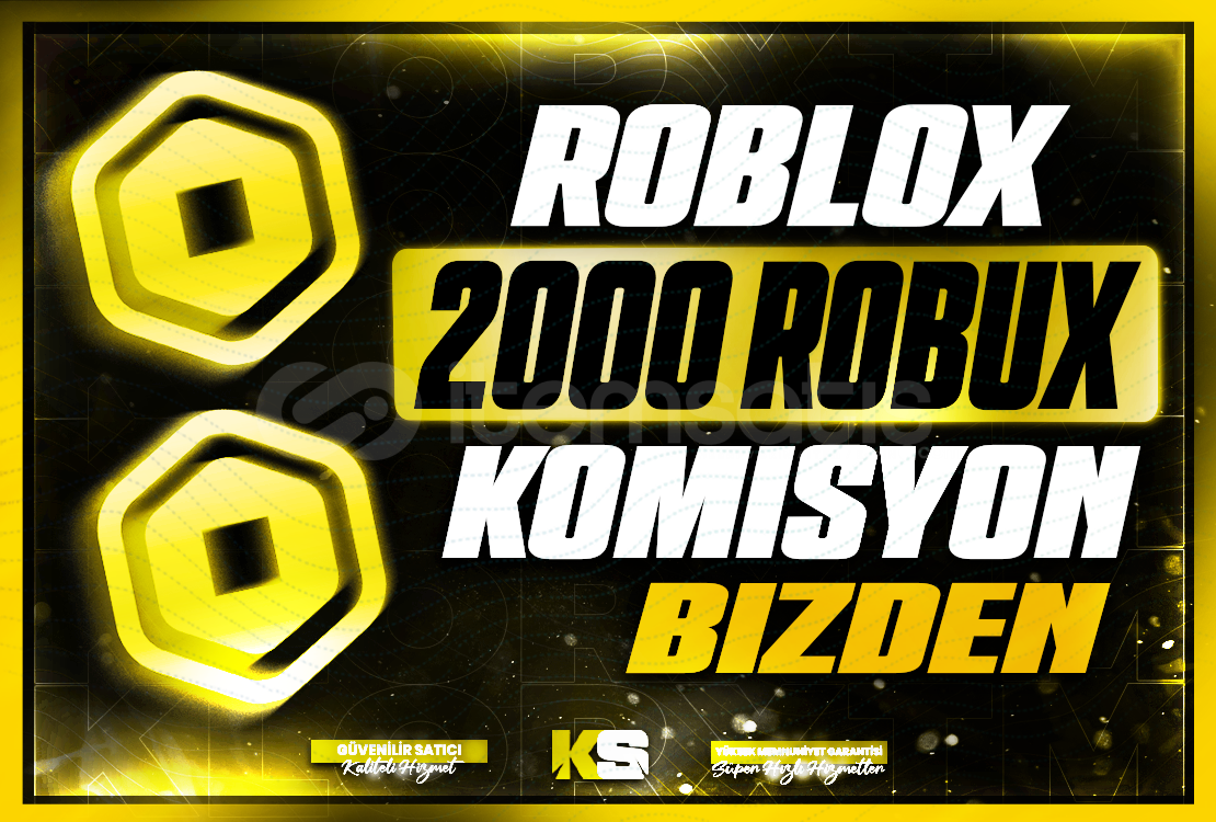 ☘️ (2858) 2000 Robux - Komisyon Bizden ☘️ (2858) 2000 Robux - Komisyon Bizden