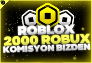 ⭐[2858] 2000 ROBUX KOMİSYON ÖDENİR ⭐