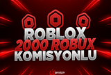 ⭐2.858(2.000) Robux | Komisyonlu ⭐