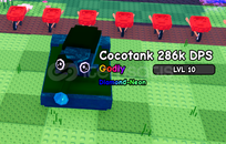 285K+ DPS neon-diamon COCOTANK