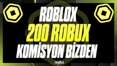 (286) 200 Robux - Komisyon Bizden