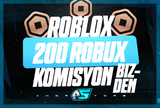 ✨(286) 200 Robux - KOMİSYON BİZDEN✨