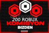 ⭐(286) 200 Robux -> KOMİSYON ÖDENİYOR