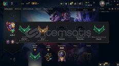 288 LVL / ZÜMRÜT ELO / 136 SKİN /14 LEGEND