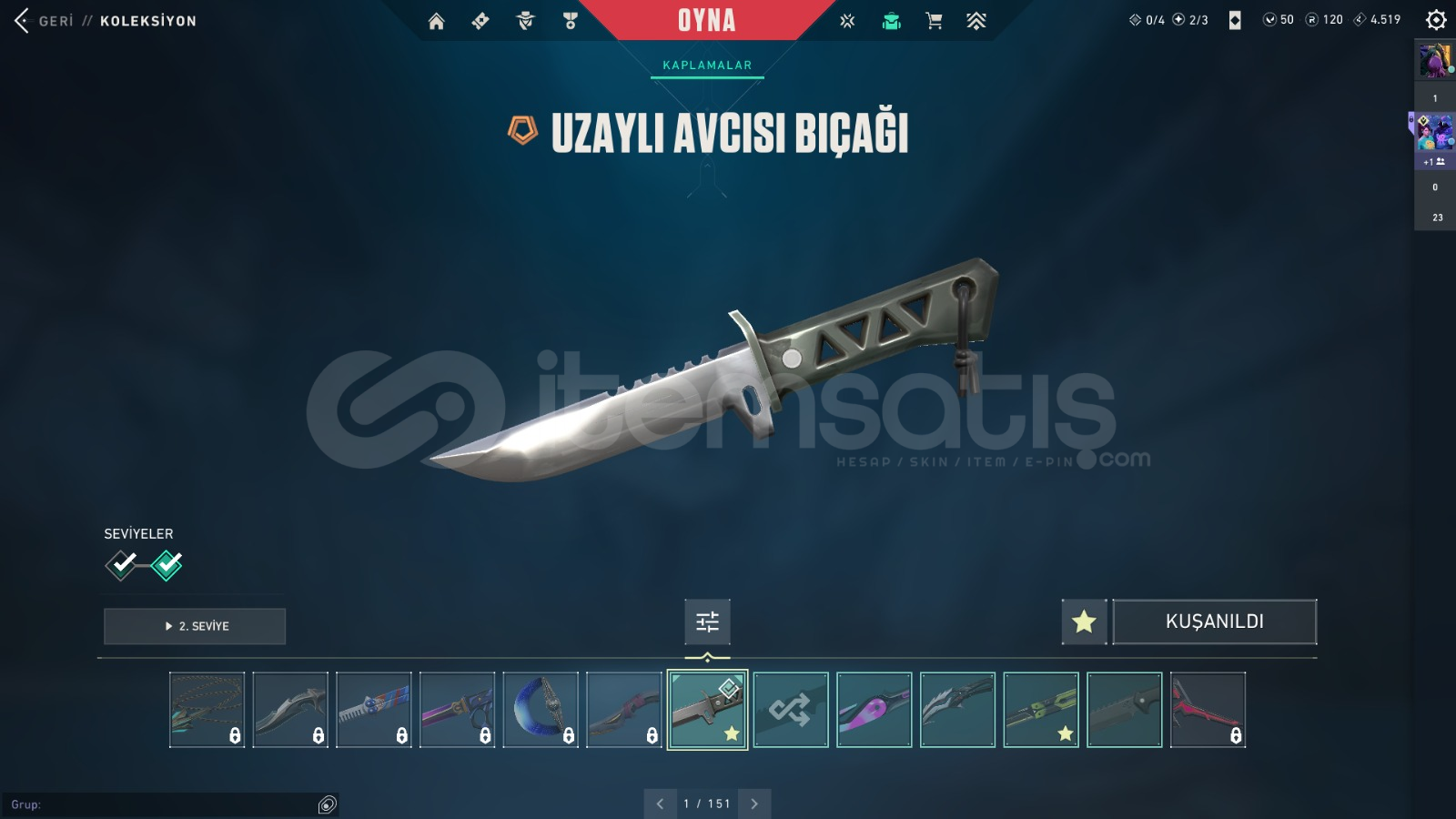 290 Seviye Dolu Valorant Hesabı 290 Seviye Dolu Valorant Hesabı