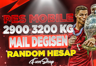 2900kg-3200kg ✨️pes Random [MAİL DEĞİŞİR]