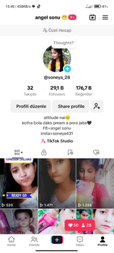 29.1k takipçili 176.7k beyenisi vardır