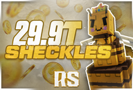 ⭐29.9T Coins Grow A Garden (Sheckles)⭐