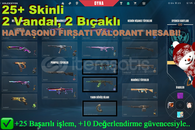 2Bıçak+2Vandal+25Skinli Fırsat Hesabı! 