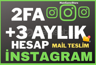 ⭐2FA⭐+3 AYLIK - GÜÇLÜ HESAPLAR ⭐İNSTAGRAM