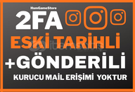 ⭐2FA⭐ESKİ TARİHLİ VE GÖNDERİLİ ⭐İNSTAGRAM