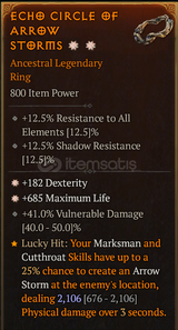 2GA Ring Dex + Maximum Life