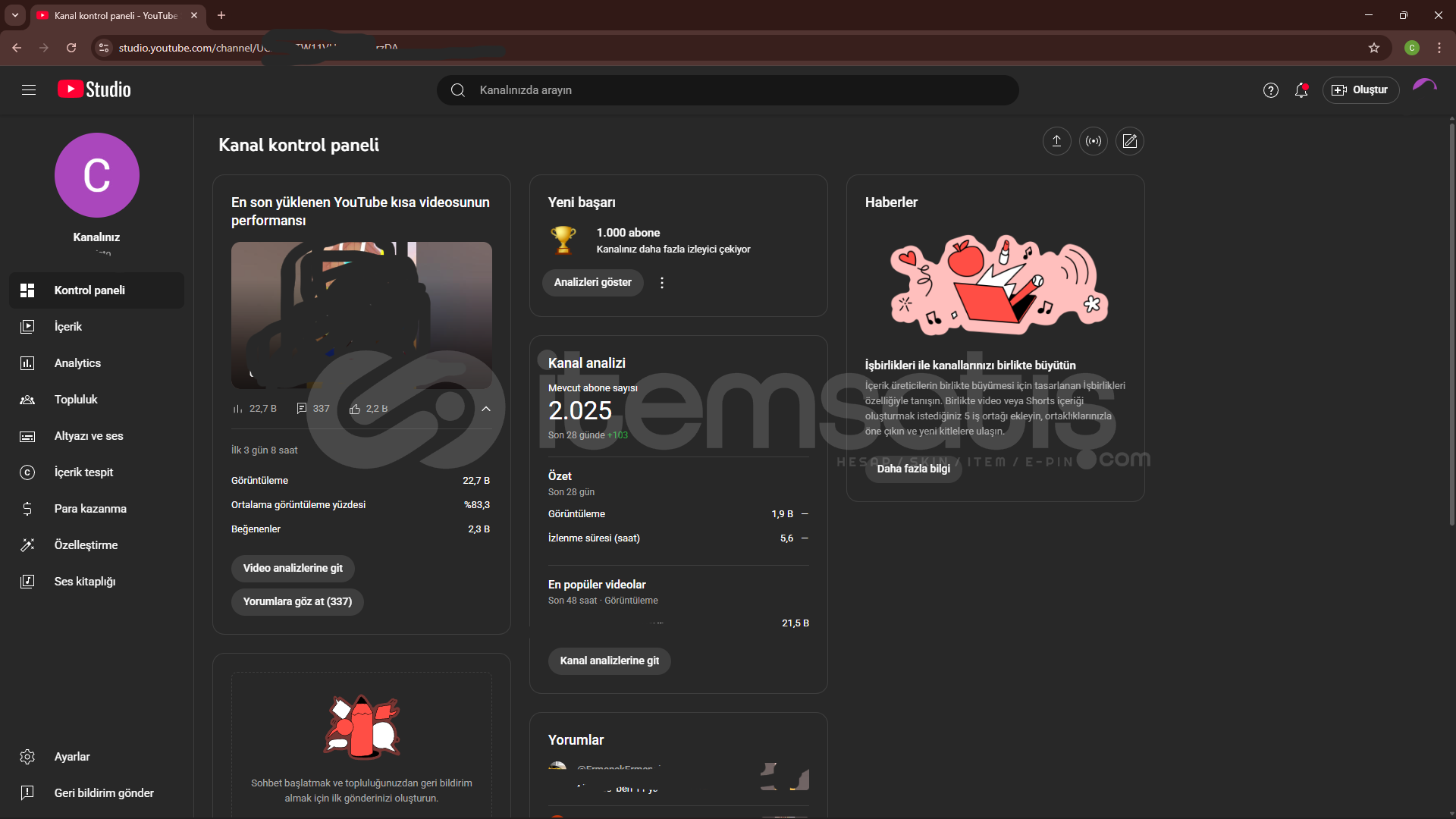 ⭐2K ABONE KEŞFET HESABIDIR! ⭐2K ABONE KEŞFET HESABIDIR!