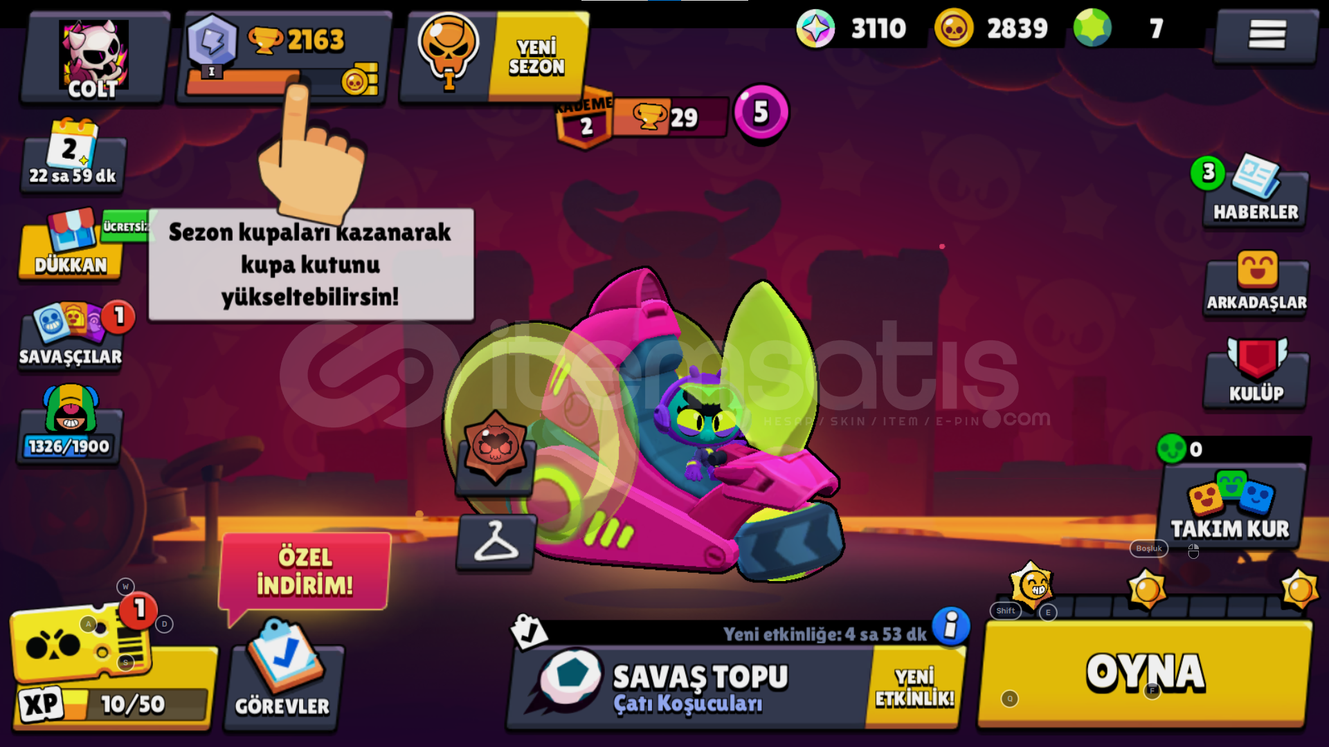 2K BAIKU EVE⭐40+SKİN⭐30/89 2K BAIKU EVE⭐40+SKİN⭐30/89