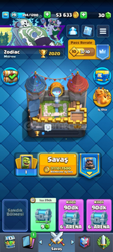 2K Clash Royale Hesabı!