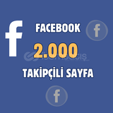 2K Takipçili Organik Aktif Facebook Sayfası