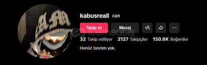 2K TAKIPCİLİ TİKTOK HESABI 