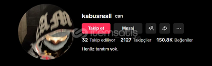 2K TAKIPCİLİ TİKTOK HESABI