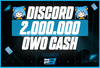 ⭐ 2M OWO CASH