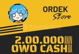 2m OwO Cash7/24 OTOMATİK