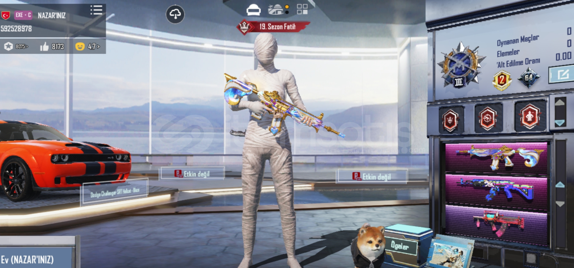 2.SEZON HESABI DESTANSI GÖSTERİŞ BEYAZ MUMYA  2.SEZON HESABI DESTANSI GÖSTERİŞ BEYAZ MUMYA