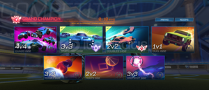 2v2 Grand Champion, 3v3 Champion3 Mail ile 