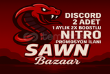 ✨ 2X 1 Aylık Nitro (2 Boost) | Uygun Fiyat