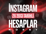 ⭐| 2x 2013 Tarihli İnstagram Hesapları
