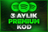 2x 3 Aylık Spotify Premium (Kod anında gelir.)