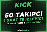 ⭐ 2X | 50 TAKİPÇİ - 1 SAAT 75 İZLEYİCİ ⭐