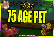 ⭐2X ADET 75 AGE PET - GROW A GARDEN⭐