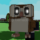 2x barn owl GAG pet