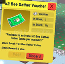 2x bee gather voucher