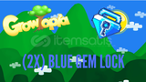 (2X) BLUE GEM LOCK!! EN UCUZU!!!