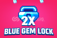 2x Blue Gem Lock ⭐ (HIZLI TESLİMAT)