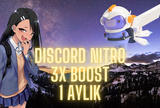 ⭐5x Adet 1 Aylık Nitro Kodu