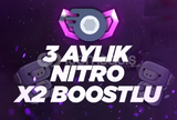 ⭐2X BOOST 3 AYLIK NİTRO | OTO TESLİM⭐