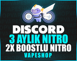 ⭐2x BOOST 3 AYLIK NİTRO | OTO TESLİMAT⭐