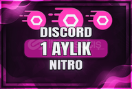 Discord 1 Aylık 2x Boostlu Nitro