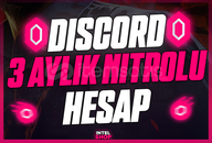 ⭐️ 3 AYLIK NİTROLU HESAP +1 AY⭐️
